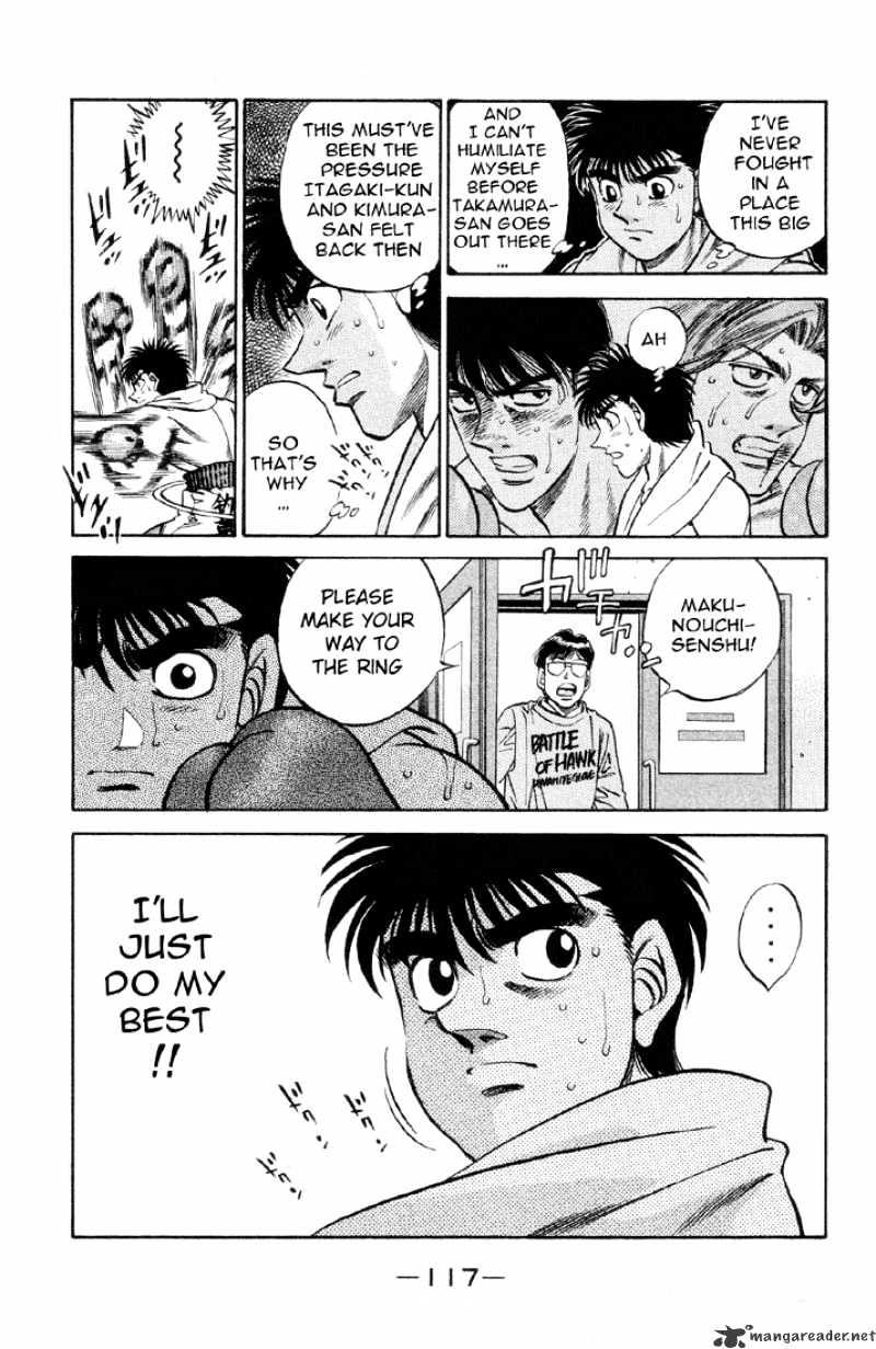 Hajime no Ippo: Fighting Spirit, Chapter 376 image 15